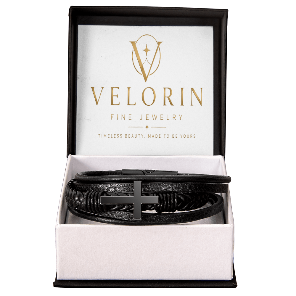 Men's Cross Bracelet