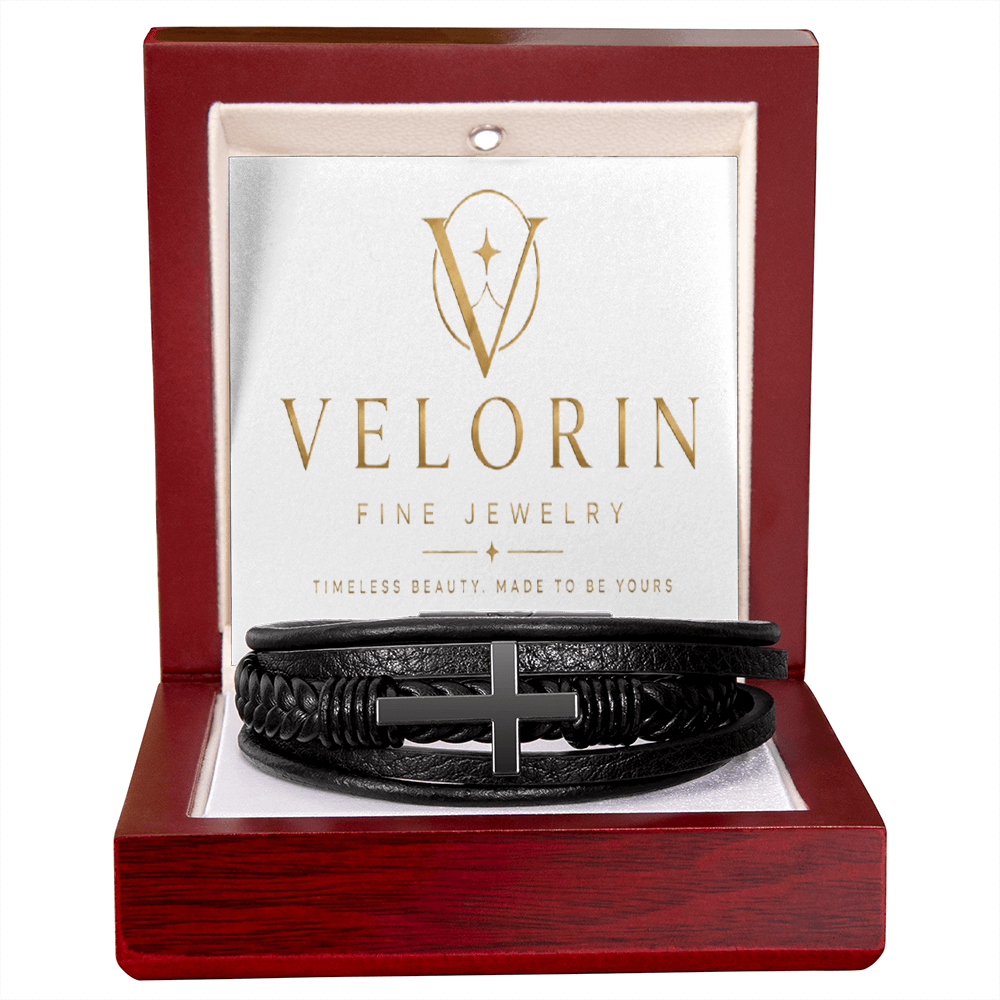 Men's Cross Bracelet