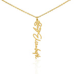 Flower Name Necklace - No MC