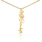 Flower Name Necklace - No MC