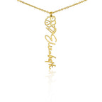 Flower Name Necklace - No MC