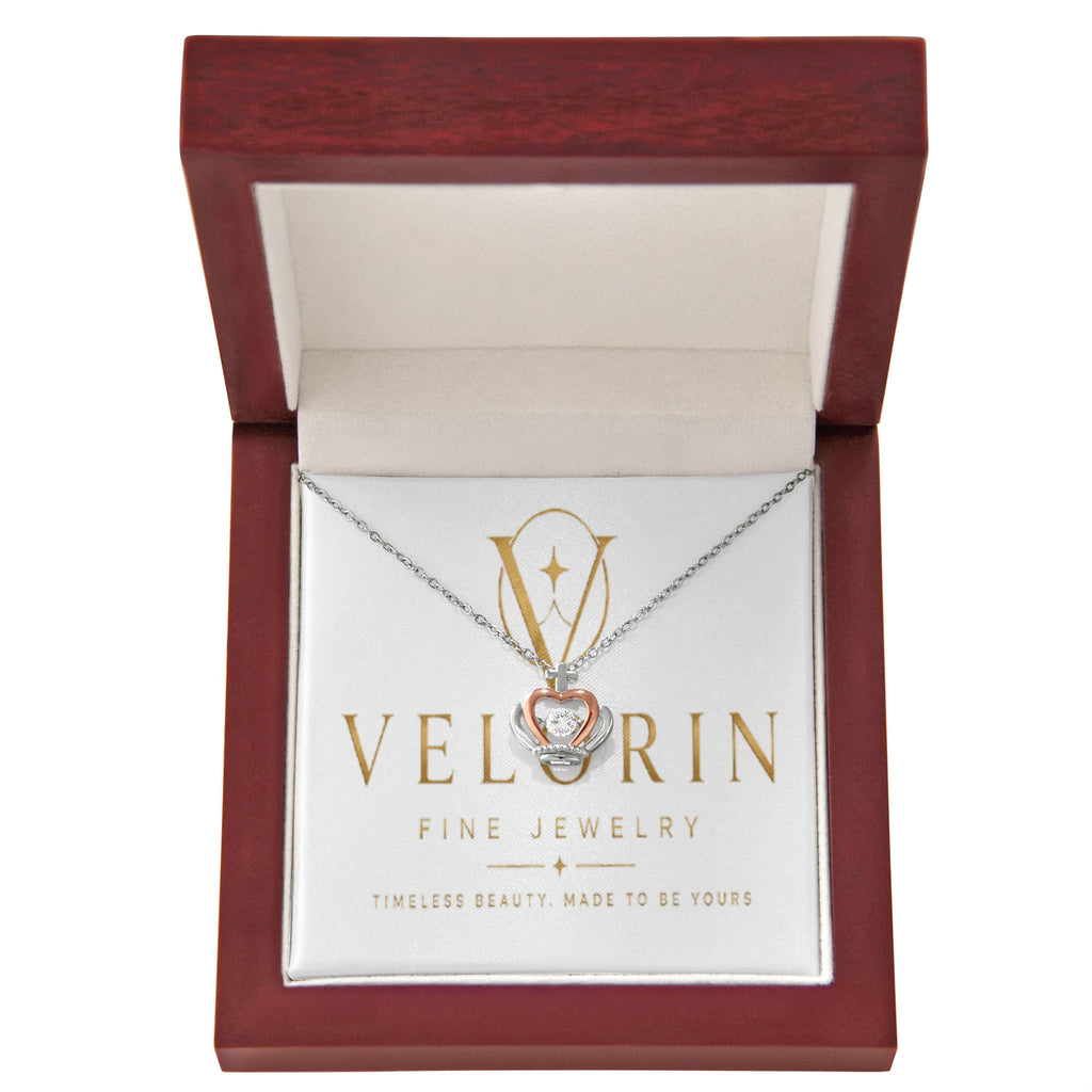 Crown Pendant Necklace