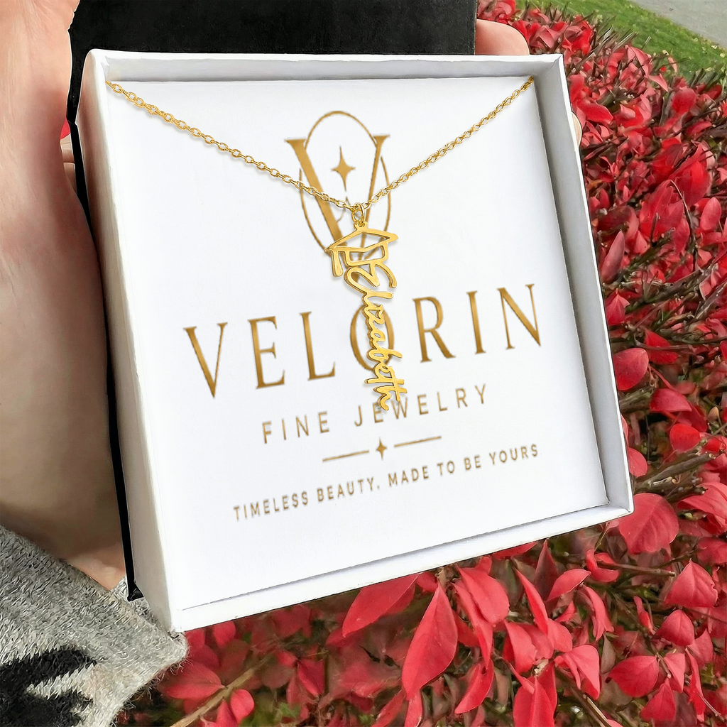 Graduation Cap Name Necklace