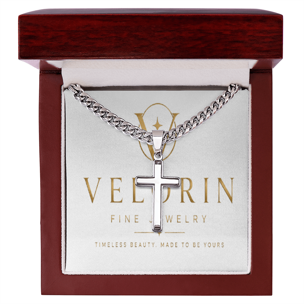 Artisan Cross - Cuban Link Chain