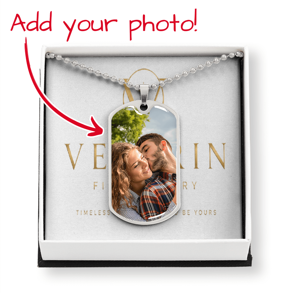 Buyer Upload Dog Tag Necklace